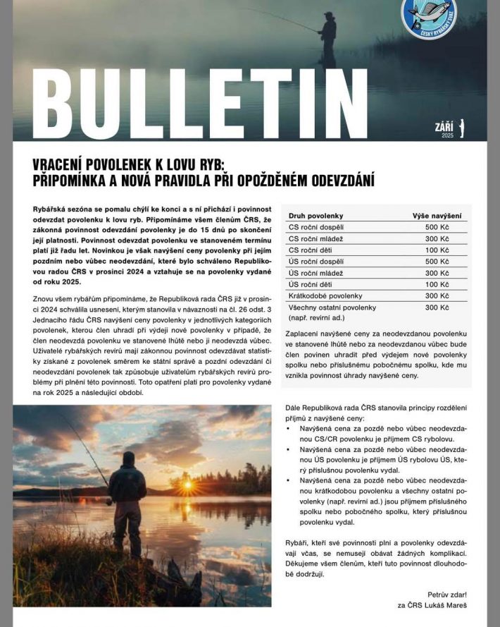 Bulletin Rady ČRS