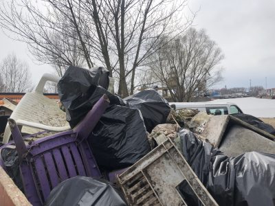 Úklid Mlazic, Vrbna, Lužce a odstranění skládky na Pískovně