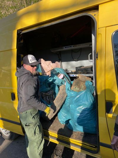 Úklid kolem revíru