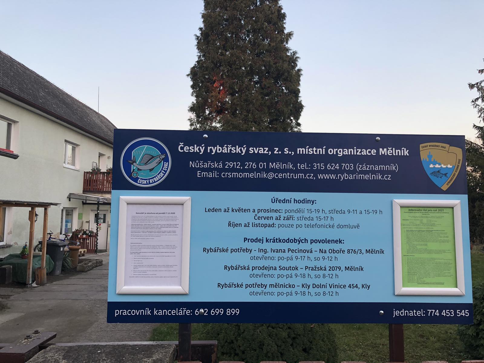 Informace k výdeji povolenek